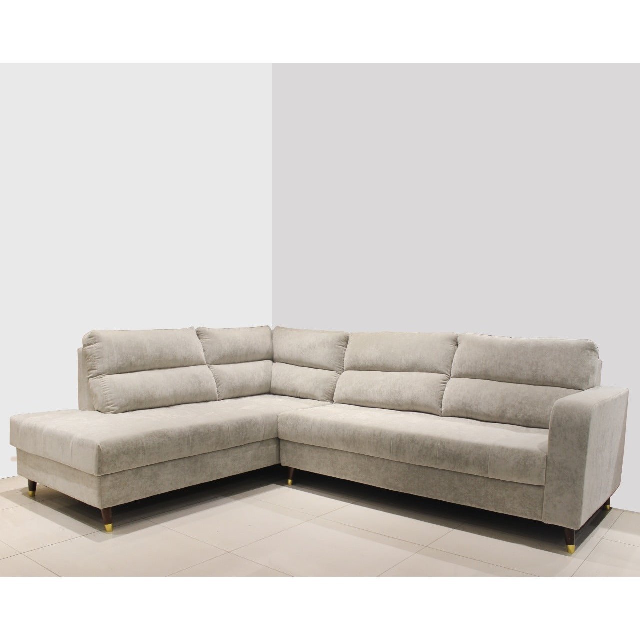 VR-179 C DENNIS, L SHAPE SOFA SET 3+L Mobel Furniture