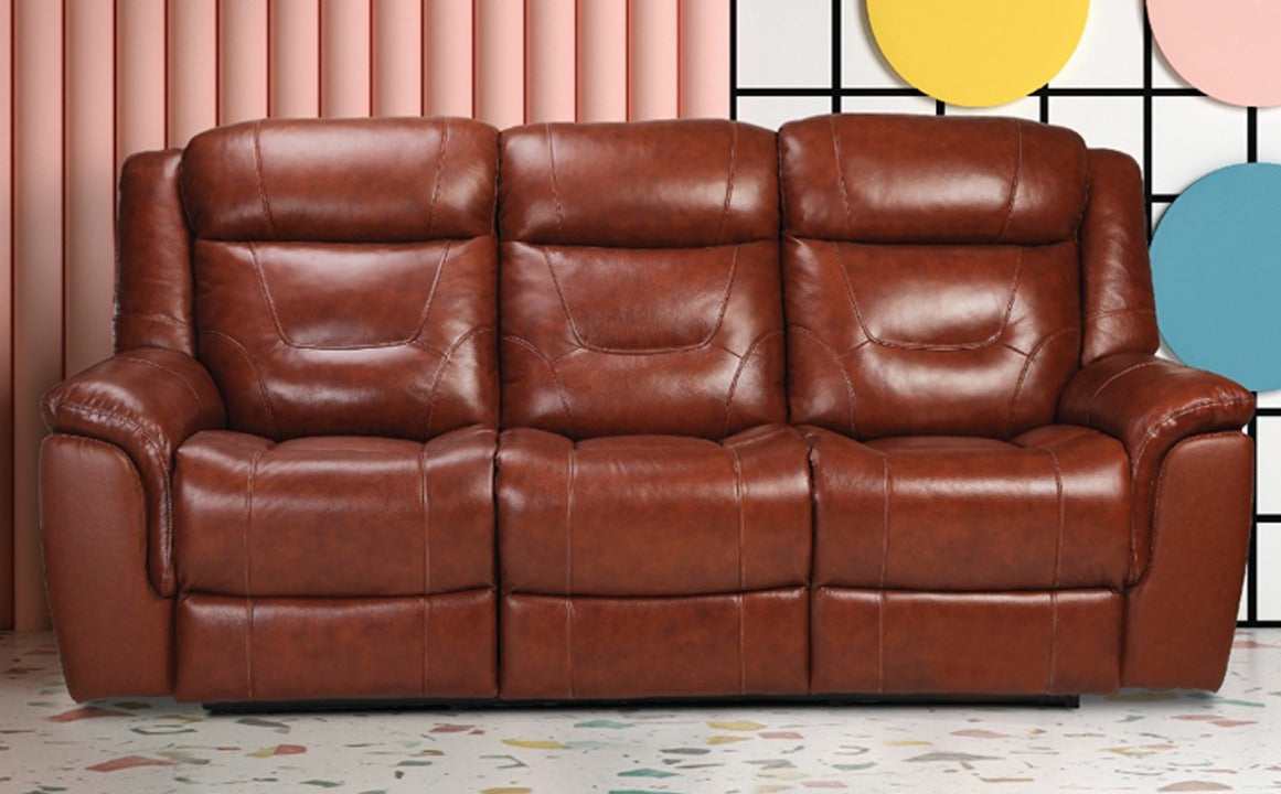 RI-JOY;RECLINER SET CHESTNUT -3+2+1 Recliners India