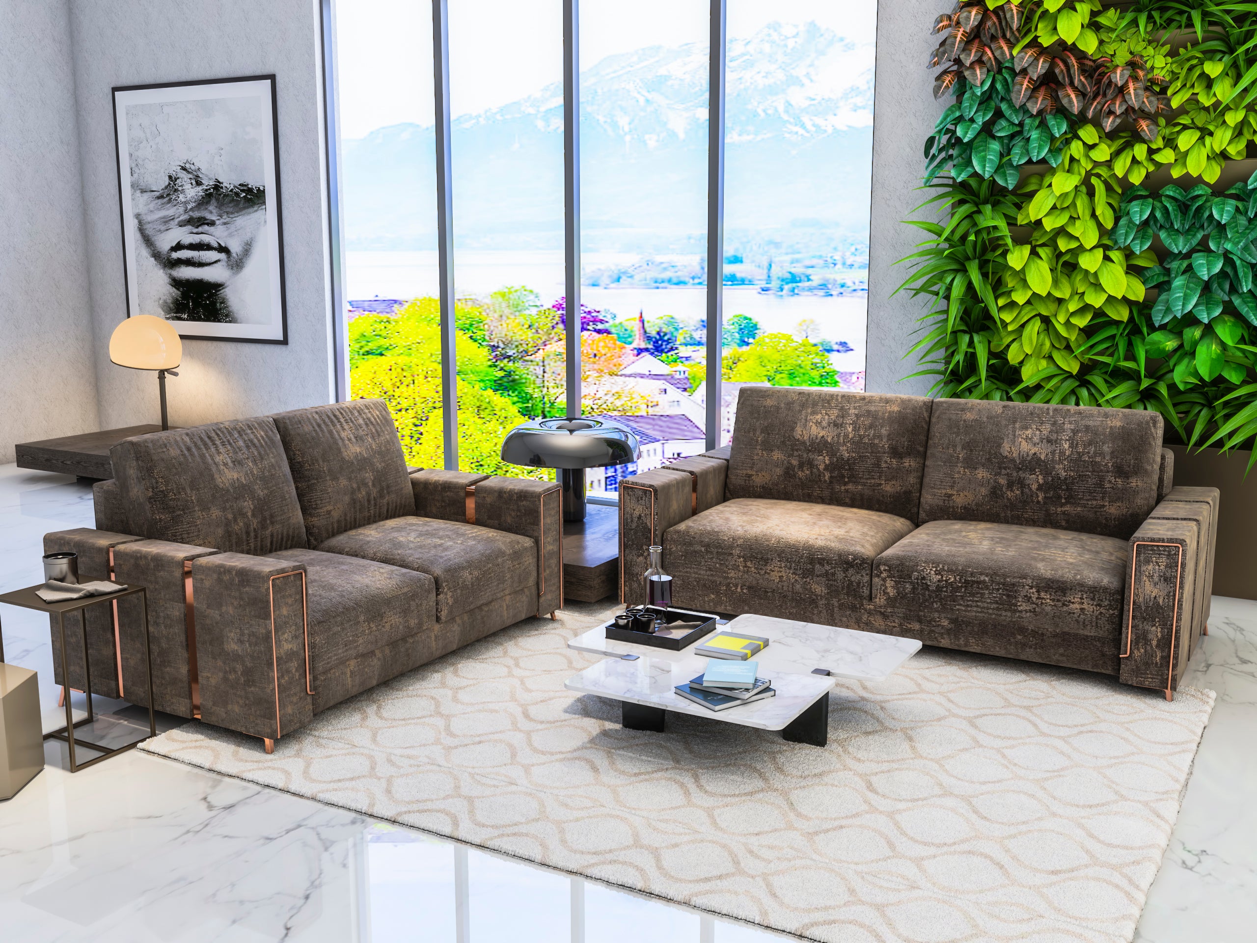 VR 192 Sofa Set (3+2)