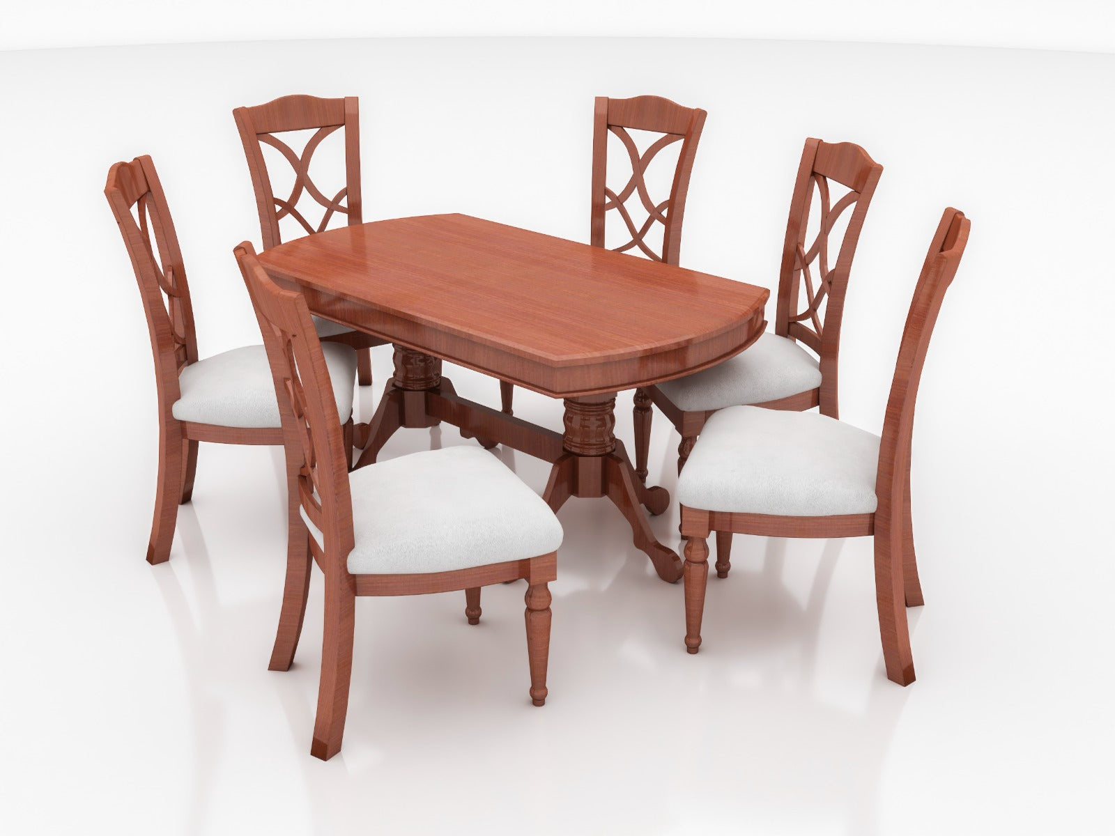 US-711 6 Str Nancy Dining Table