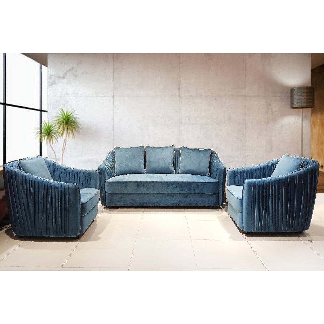 VR-185 B LORENZO SOFA SET, 3+1+1 Mobel Furniture