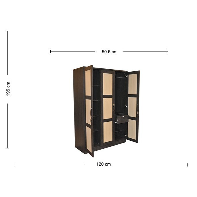 RL-GA 11503 WARDROBE 3 DOOR Mobel Furniture