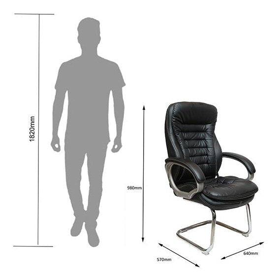 SR/SA-1693C SURGE FIXED OFFICE CHAIR Mobel Furniture