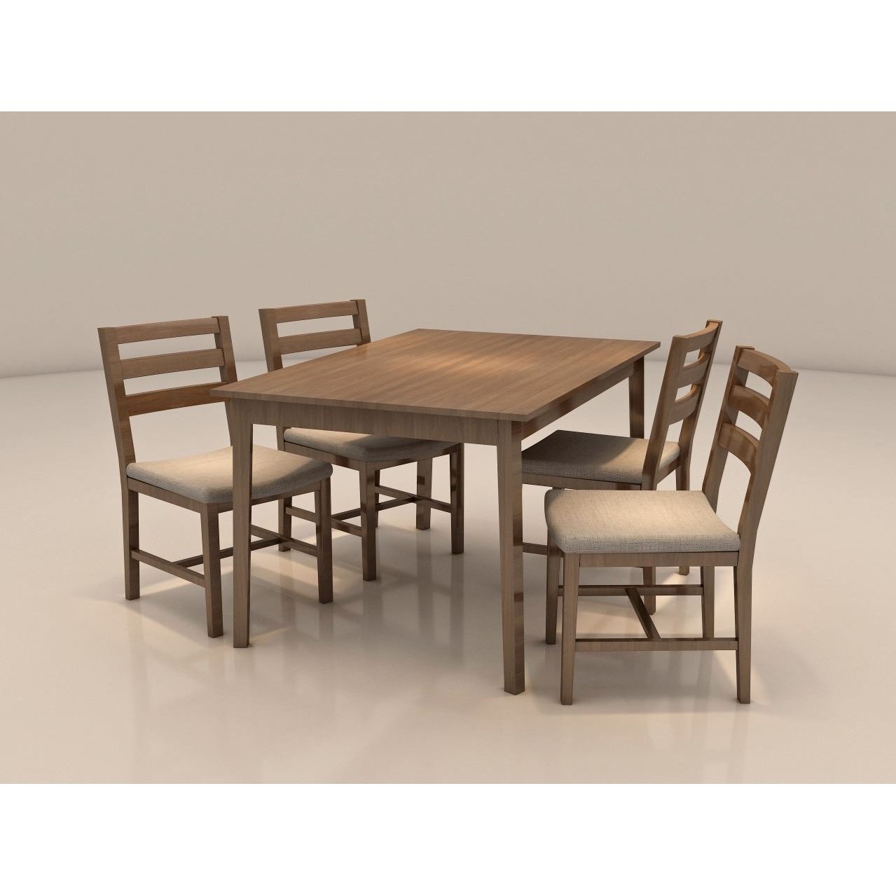 US-7008 NEO DINING SET-4 SEATER Mobel Furniture