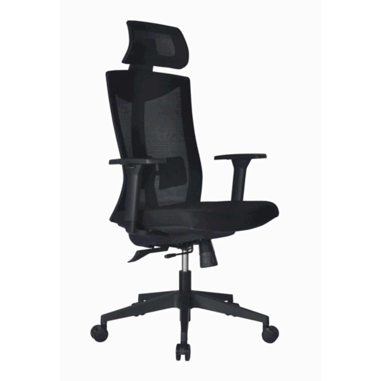 BF-YC344 - HENLY HIGH BACK EXECUTIVE REVOLVING CHAIR ALL MESH/MOVE Mobel Furniture
