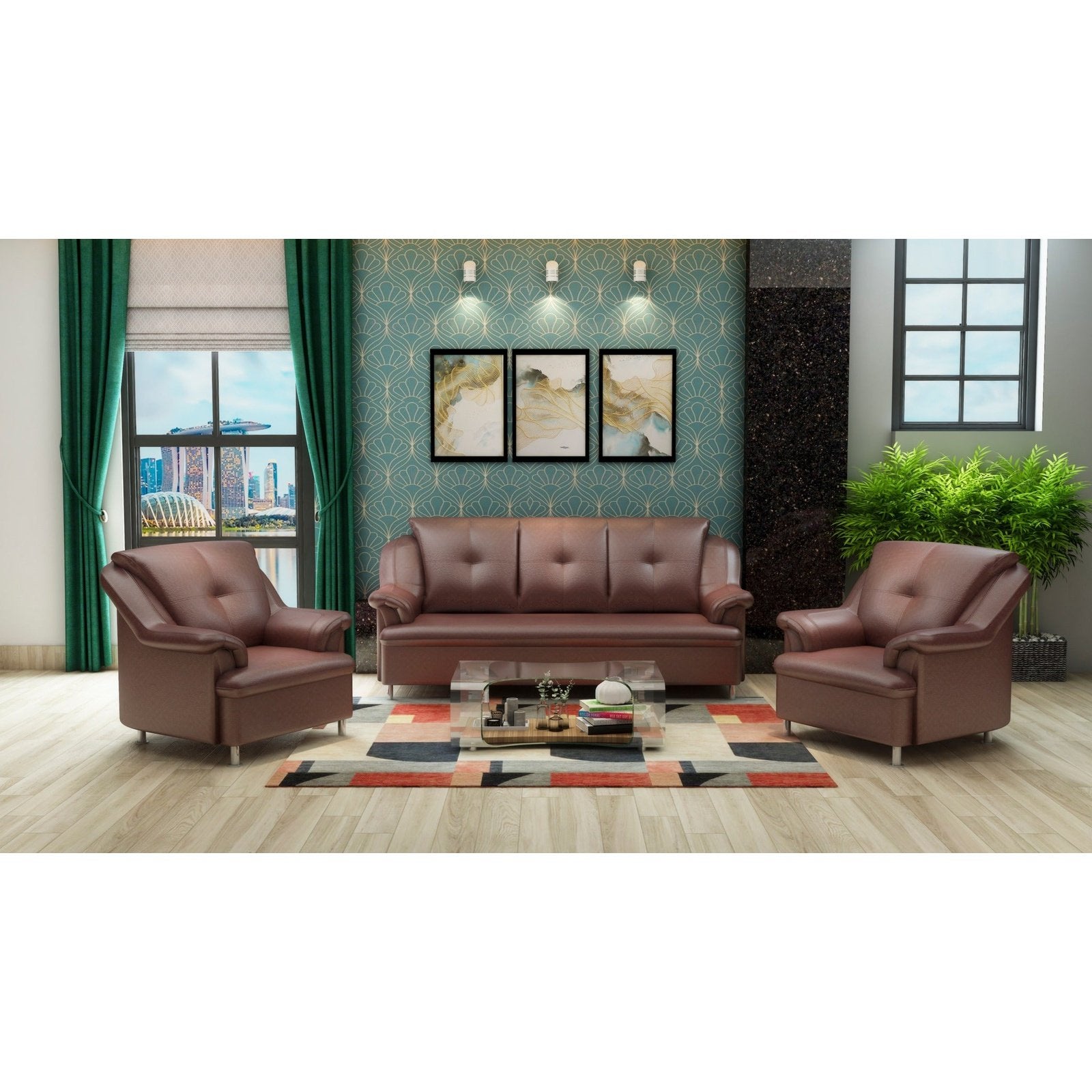 MS-500 SYDNEY SOFA SET 3+1+1 Mobel Furniture