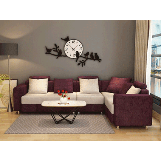 AT/DF L-SHAPE SOFA SET Mobel Furniture