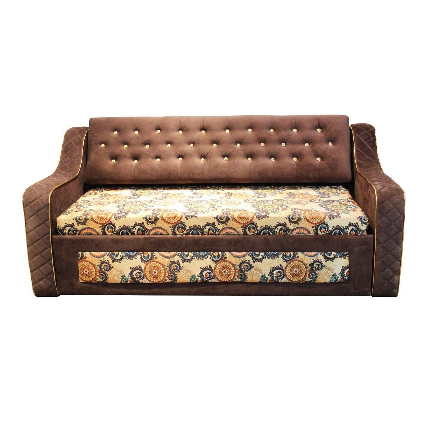 KN-CUBA-C;QUILT SOFA CUM BED Mobel Furniture