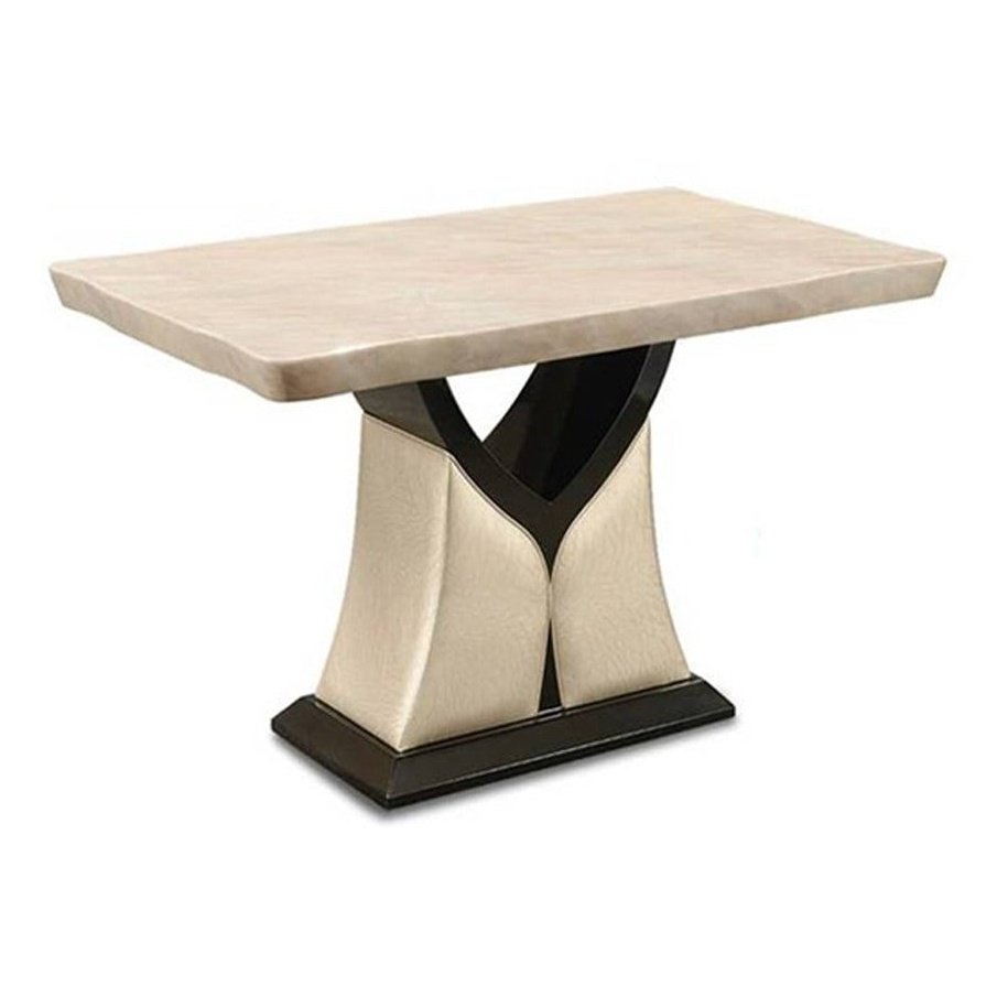 SR/HA-T3016-M/MA271 DUNE 4 SEATER DINING TABLE MARBLE TOP Mobel Furniture