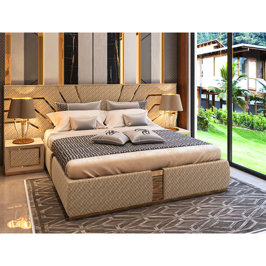 MOSCOW DOUBLE BED Mobel Furniture