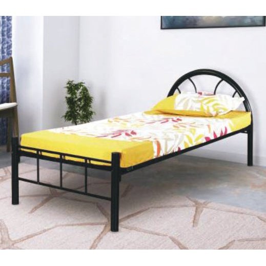 Mattress Steel Cot Single Oasis Heavy Duty Single Metal Bed 90x190 Cm