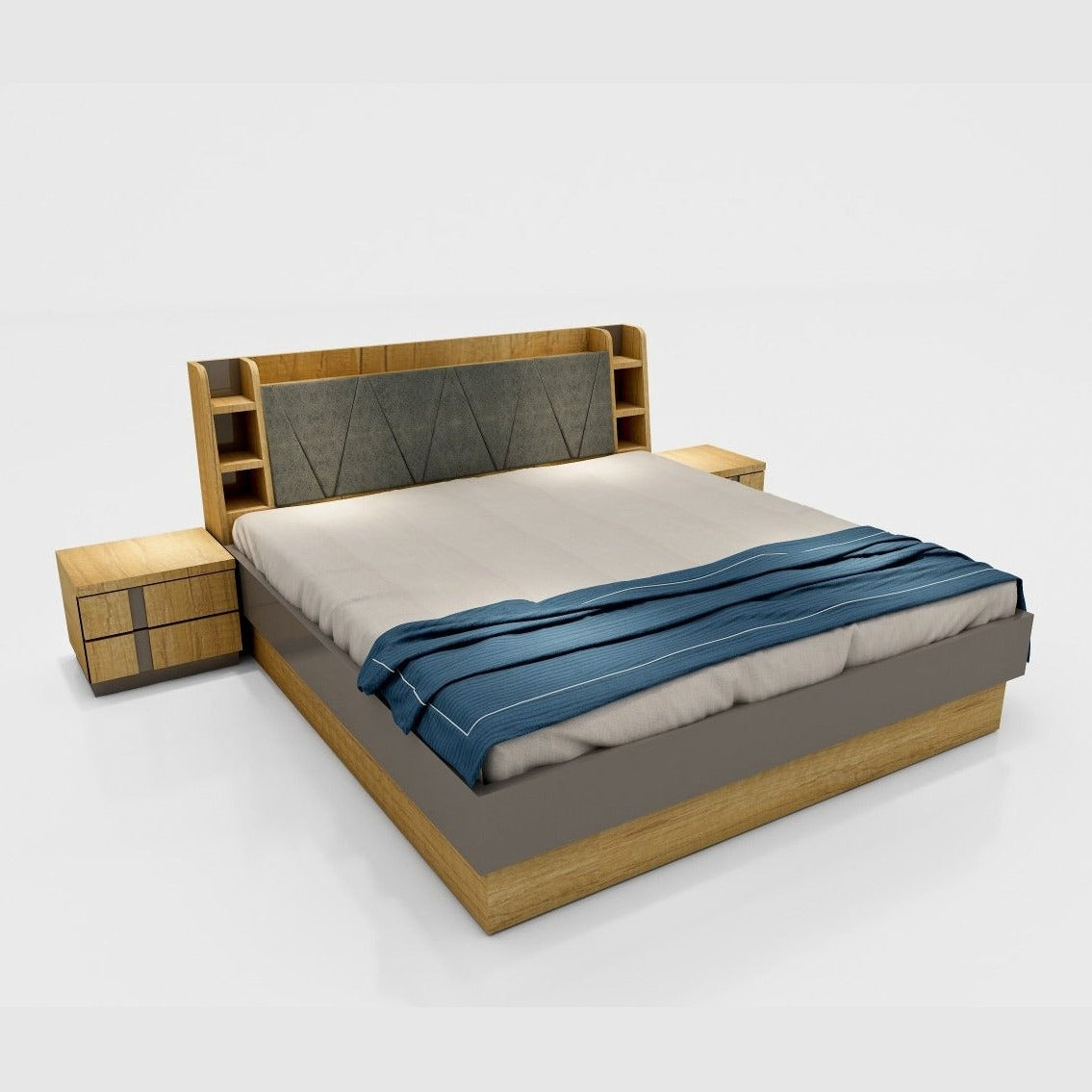 UW-2715, BRISTOL DOUBLE BED Mobel Furniture