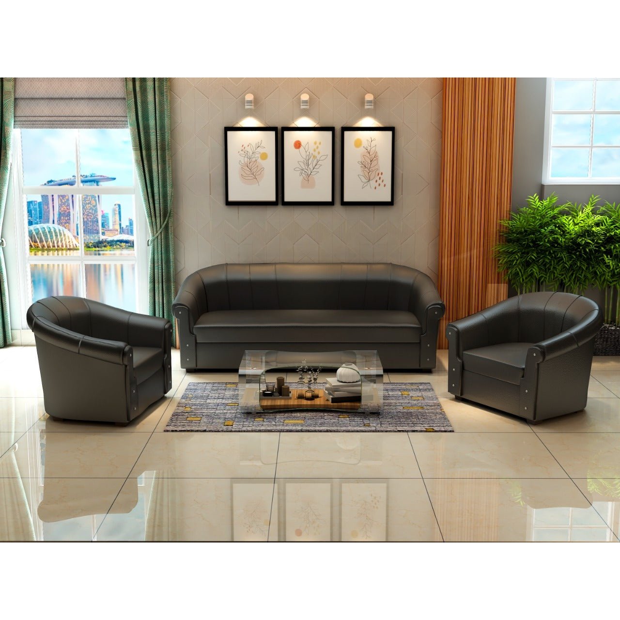 VR-176,CAIRO SOFA SET 3+1+1 Mobel Furniture