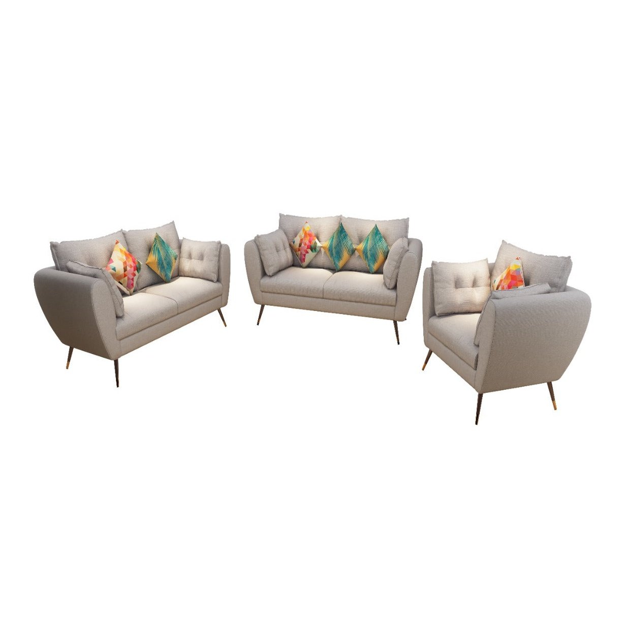 FS-FEBRUARY A ; LX 3005A SOFA SET 3+2+1 Mobel Furniture