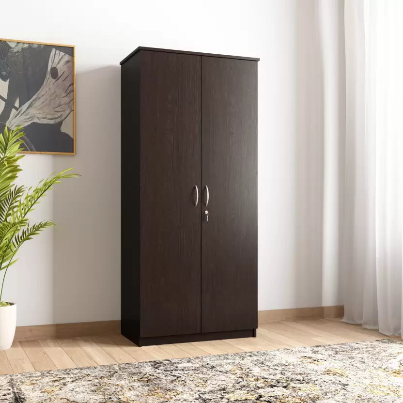Mobel Euro Door Wenge Color Wardrobe Engineered Wood